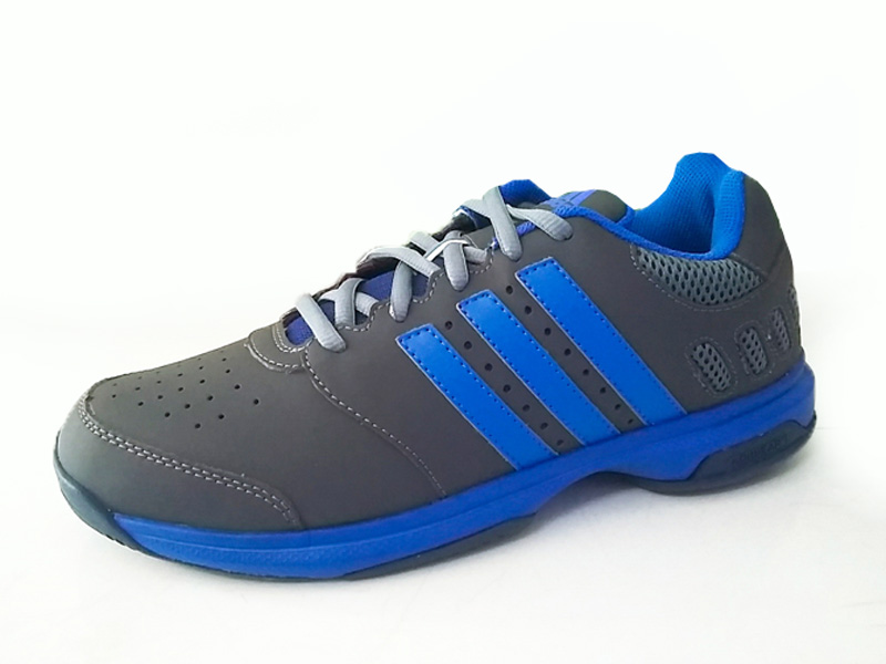 Giày Tennis Ráp Đế Chính Hãng Adidas Xám Xanh