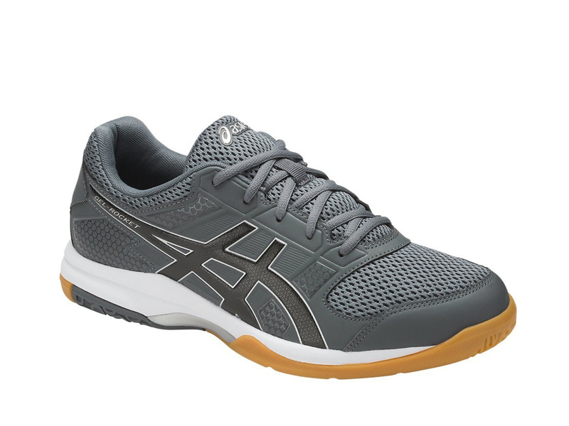Giày Cầu Lông Bóng Chuyền Big Size Asics Xám