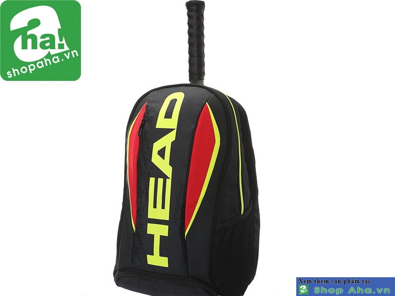 ba lô tennis màu đen đỏ Head bl01