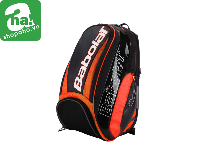 balo tennis màu cam đỏ đen Babolat bl04