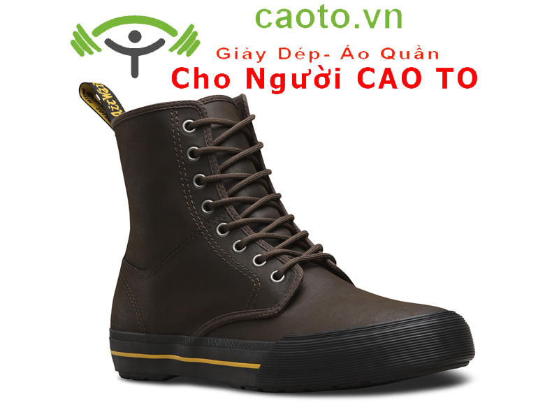 GIÀY DR MARTENS BIG SIZE CỔ CAO NÂU