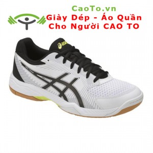 Giày Thể Thao Big Size  Asics Gel-Task 2 Indoor In White