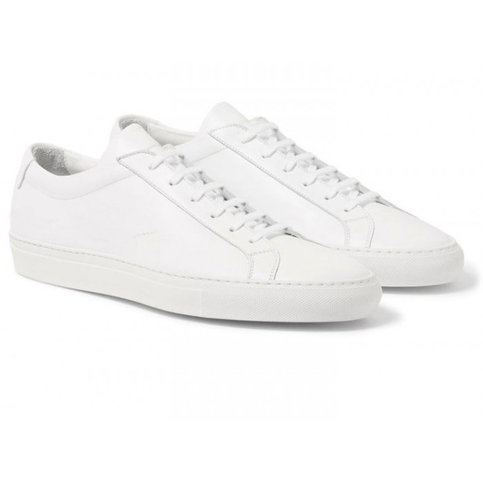 GIÀY SNEAKER LEATHER FULL WHITE