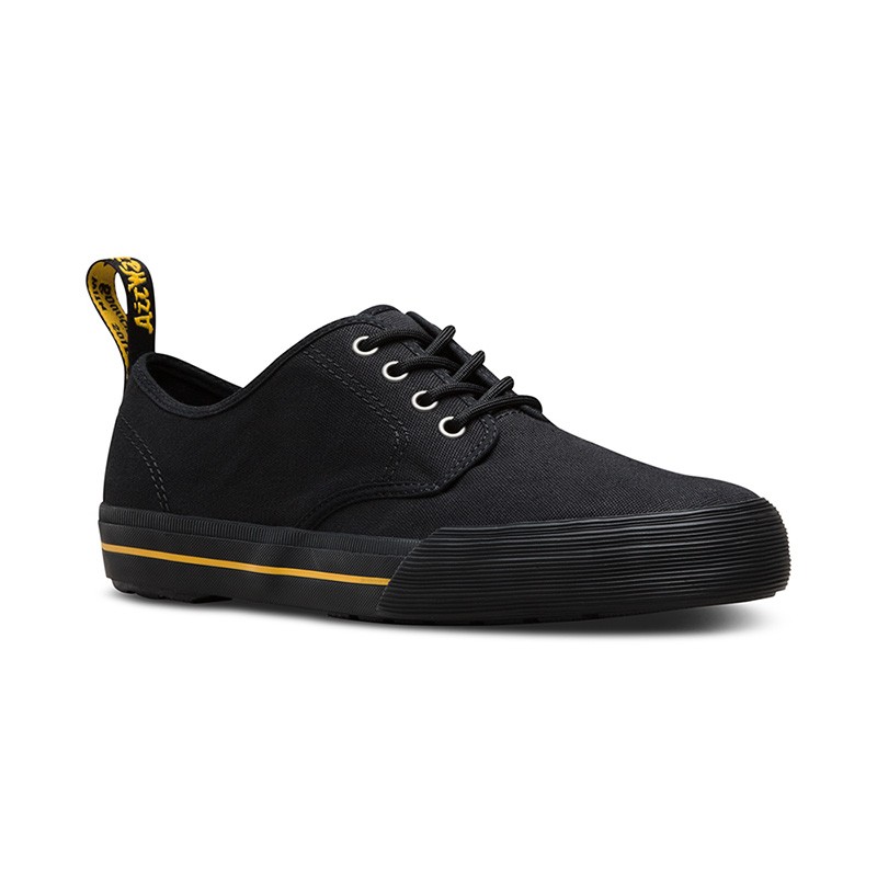 Giày Big Size Dr.Martens Đen Vải