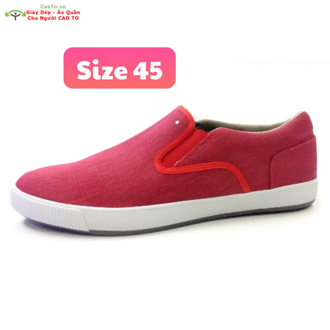 Giày Đỏ THời Trang Cao Cấp Size 45