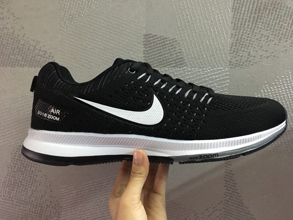Giày Thời Trang Nam Đen Trắng Size 47
