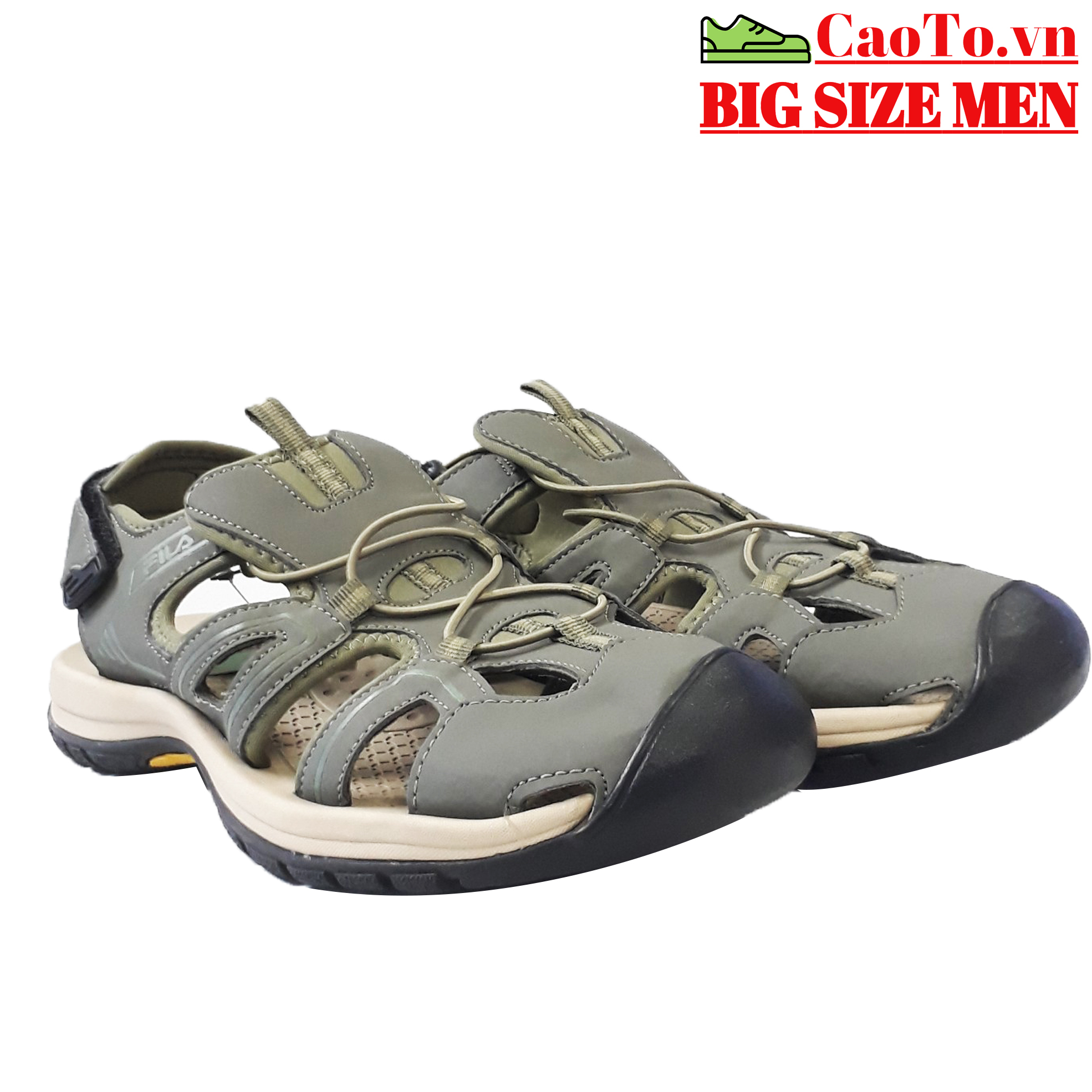 SANDAL FILA BÍT MŨI NAM THỜI TRANG SIZE LỚN TP.HCM