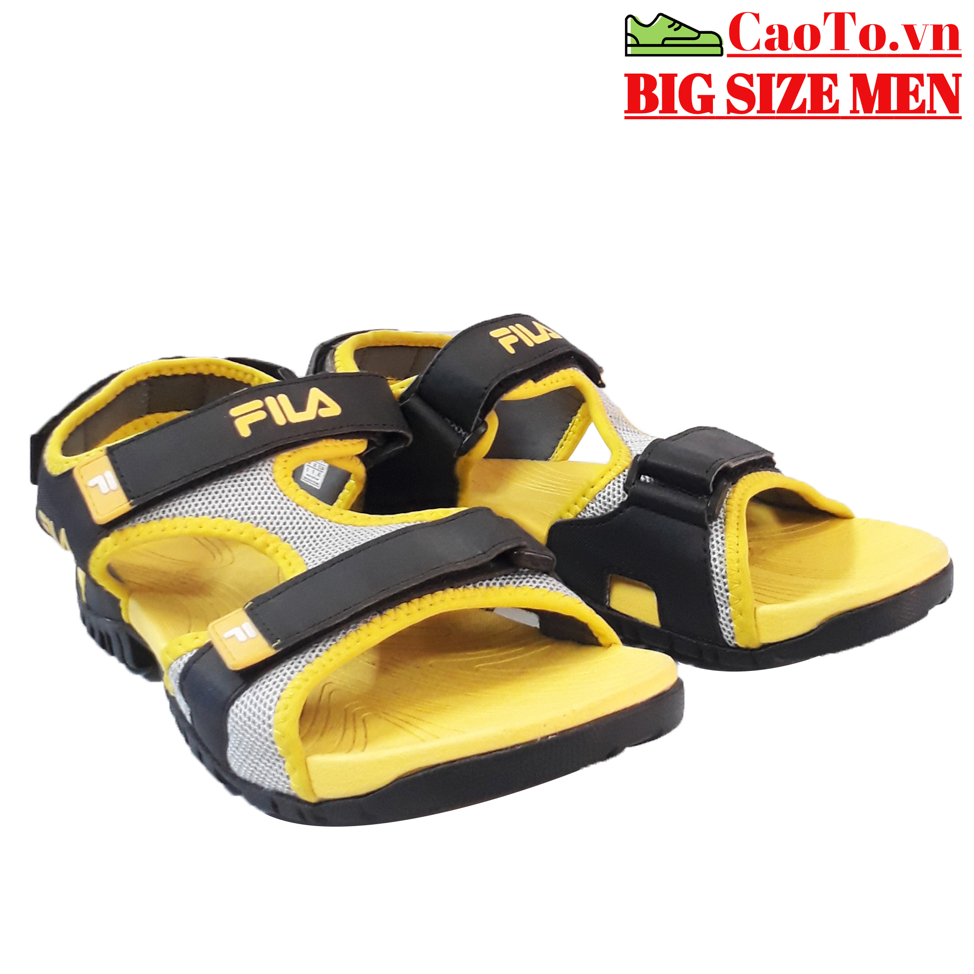 SANDAL FILA NAM SIZE LỚN VÀNG TP.HCM