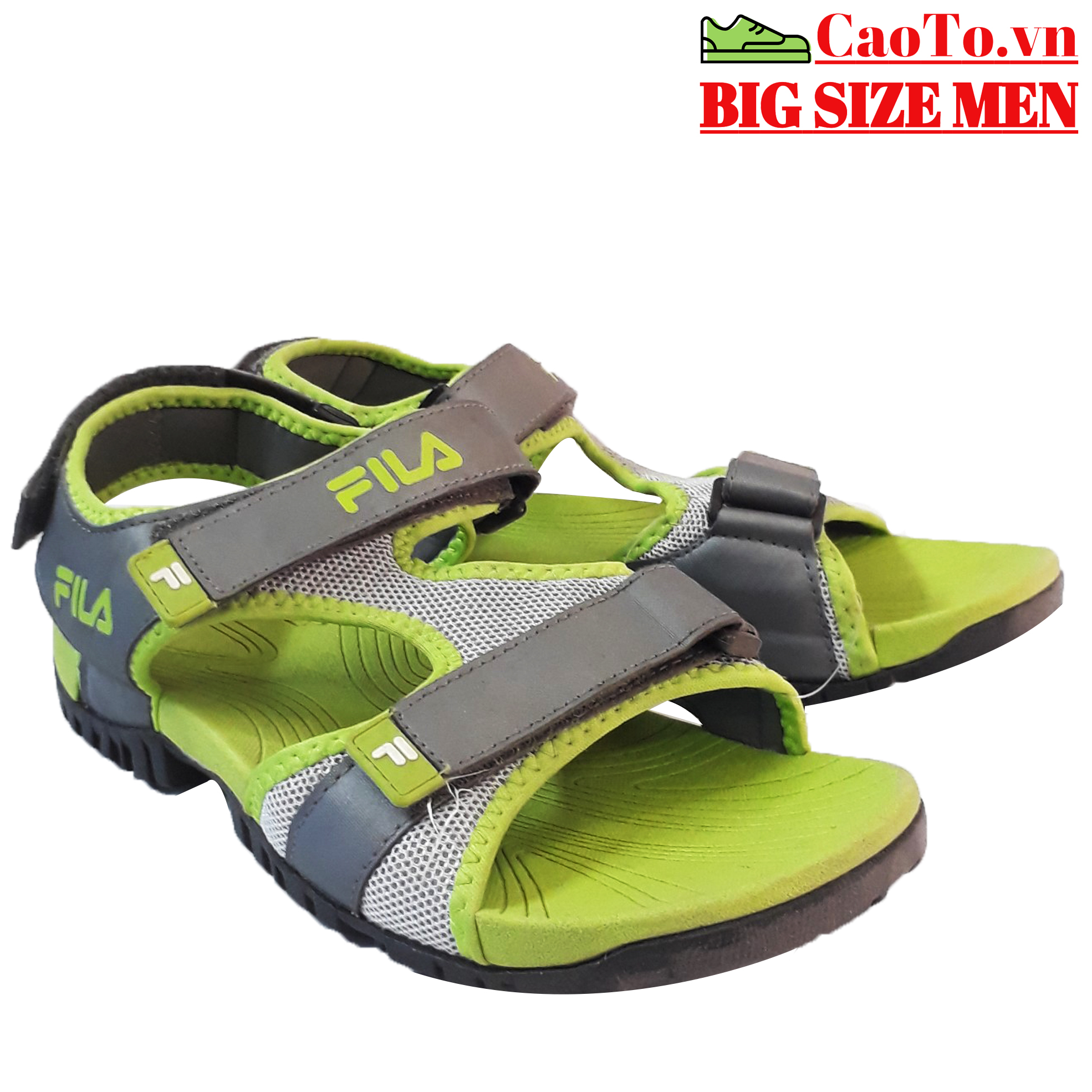 SANDAL FILA NAM NGOẠI CỠ XANH LÁ TP.HCM