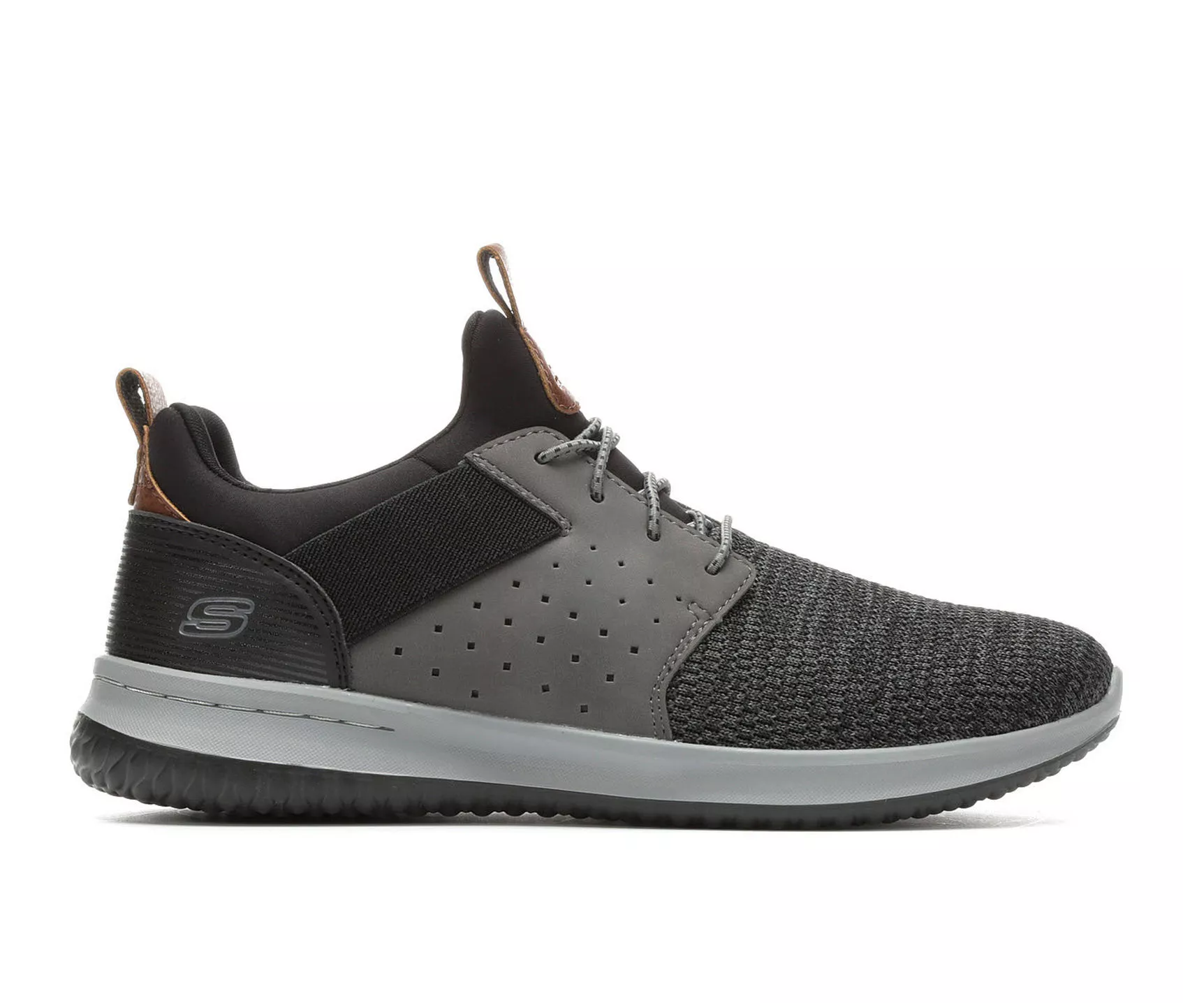 GIÀY SKECHERS BLACK NGOẠI CỠ NAM CHÍNH HÃNG
