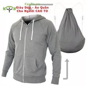 ÁO KHOÁC XÁM NGOẠI CỠ NAM