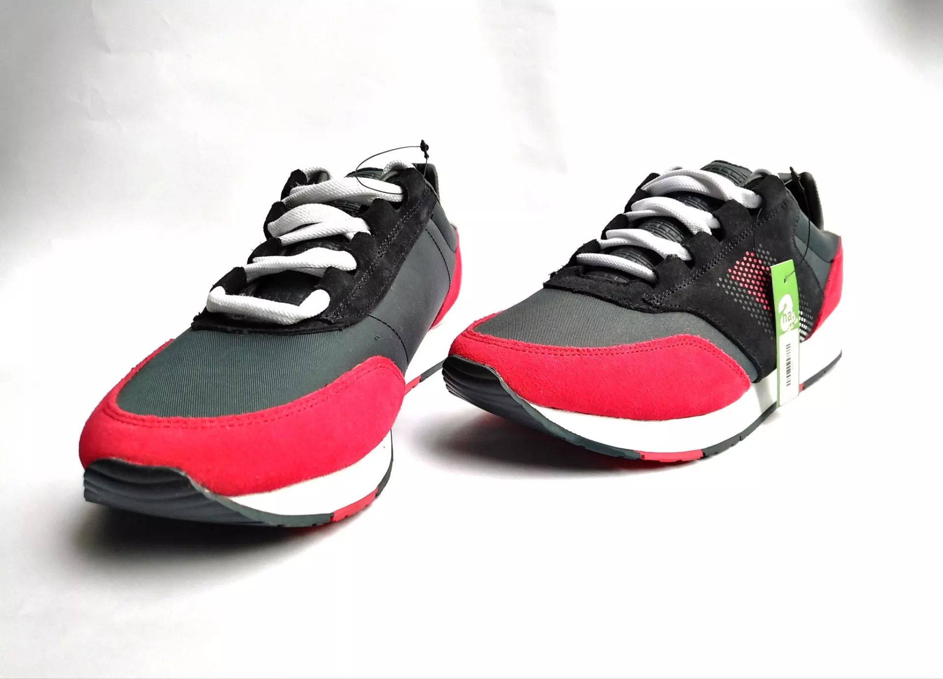 Giày Sneaker Thể Thao Tommy Big Size Đỏ Trắng Đen
