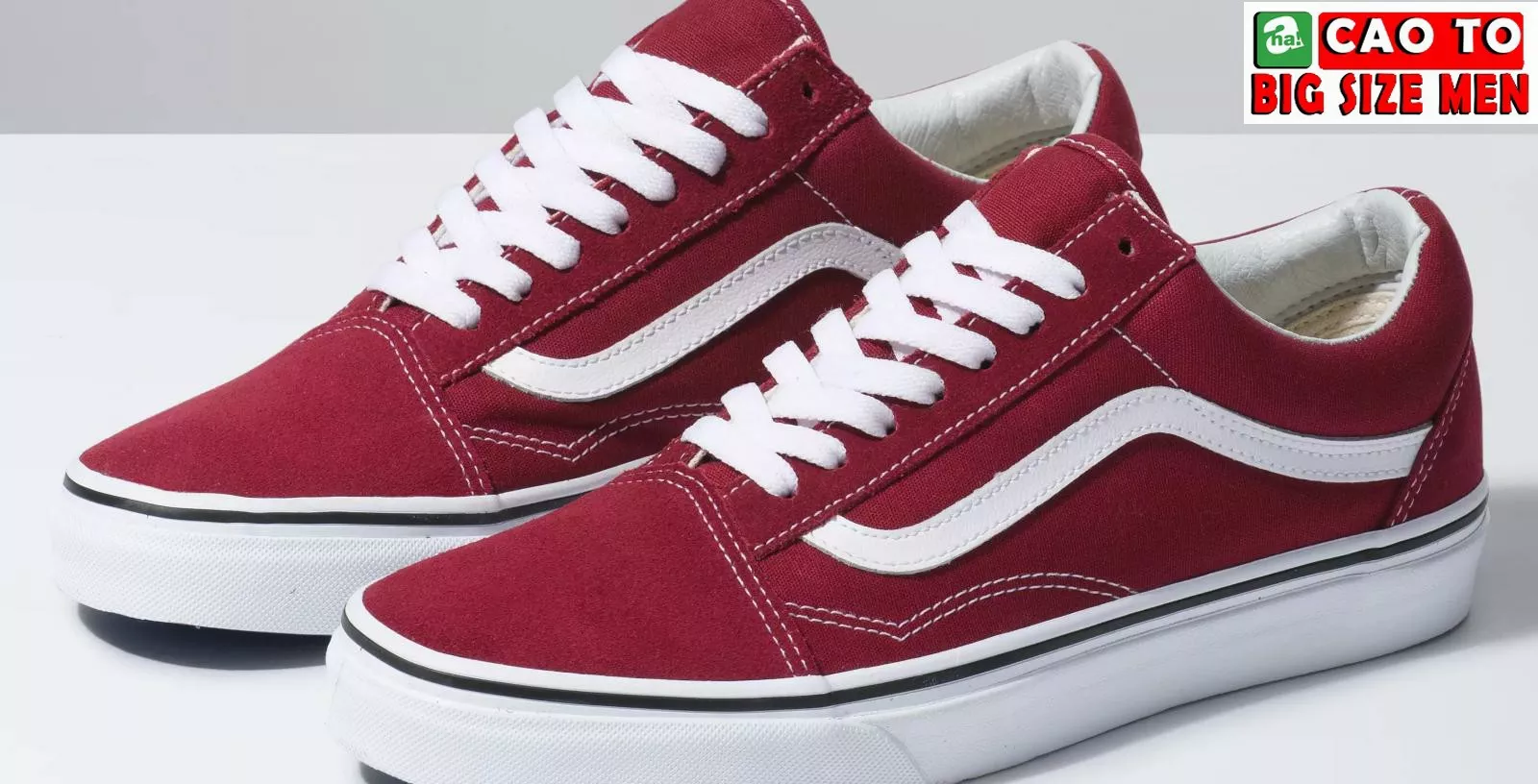 Giày Sneaker Vans Big Size Old Skool Rumba Red