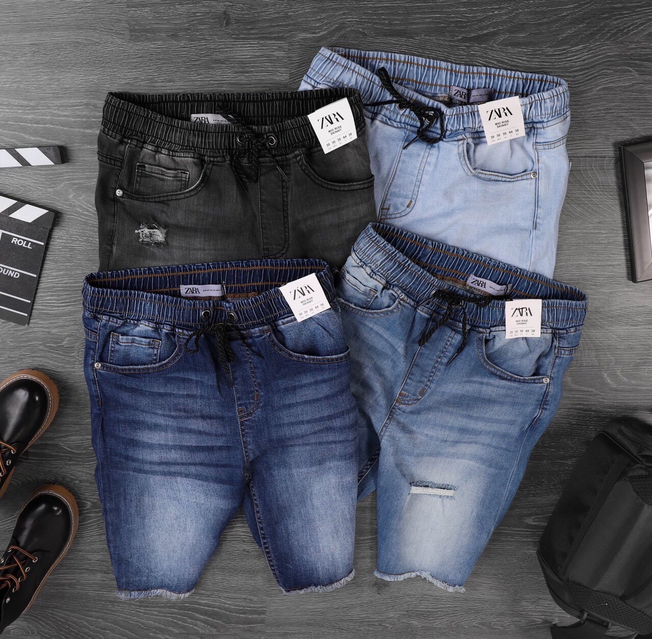Quần ZARA Short  JEANS