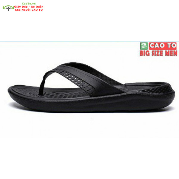 Dép Kẹp Flip-Flop Full Đen Big Size