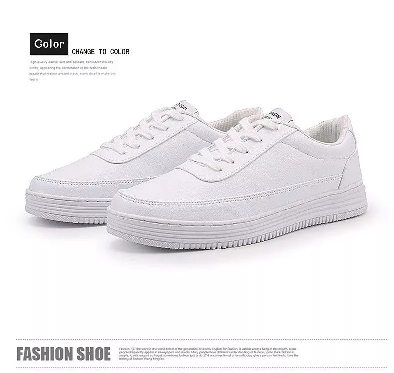Giày Fashion Big Size Full White- Trắng
