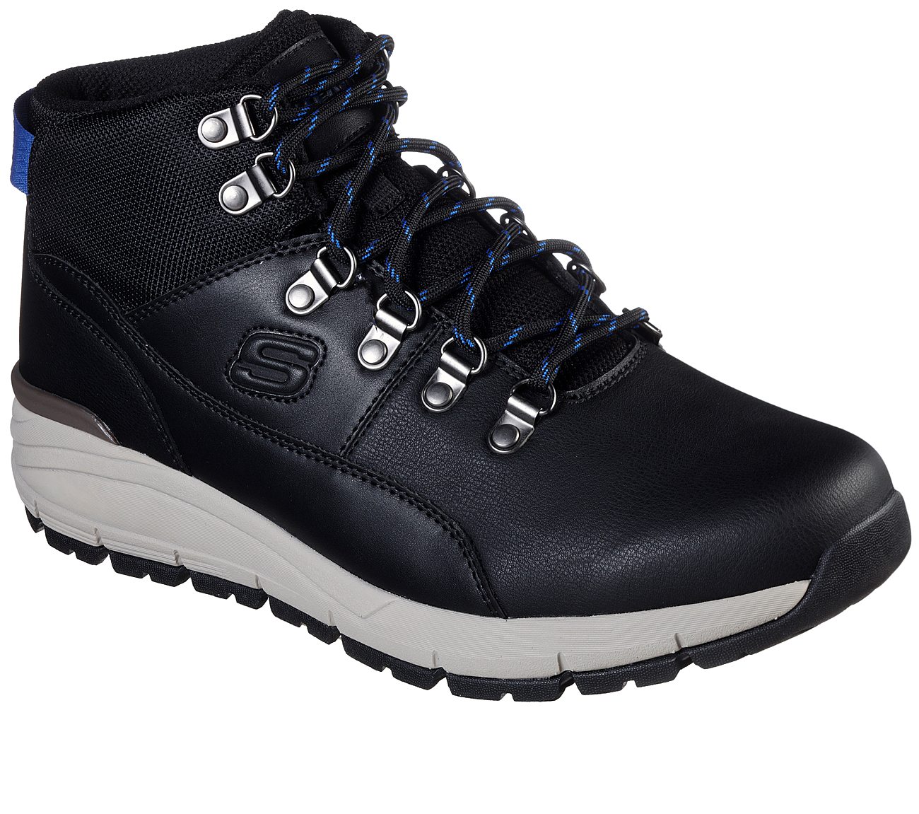 Giày Skechers Volero Da Đen Big Size 45 46 47 48 49