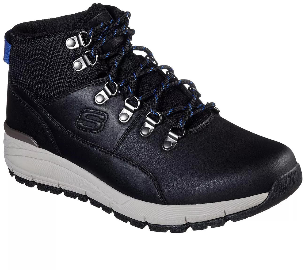 Giày Skechers Volero Da Đen Big Size 45 46 47 48 49
