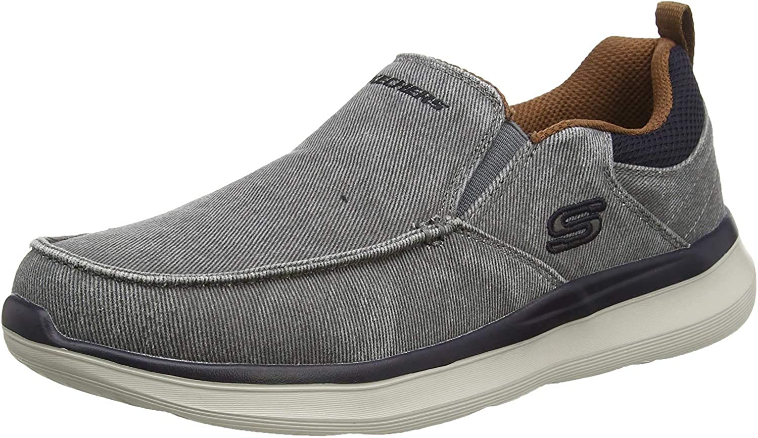 Giày Nam Xỏ Da Lộn Skechers DELSON 2.0 LARWIN Mens Big Size