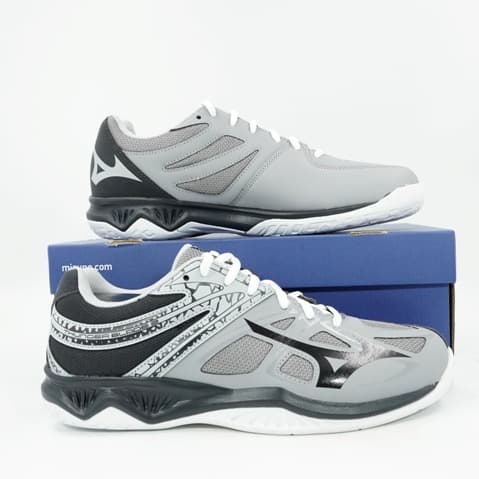 Giày Tennis Mizuno Thunder Blade Grey Big Size Men 46,47,48,49