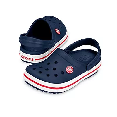 Dép Bít Mũi Crocs Bayaband Màu Xanh Navy Big Size