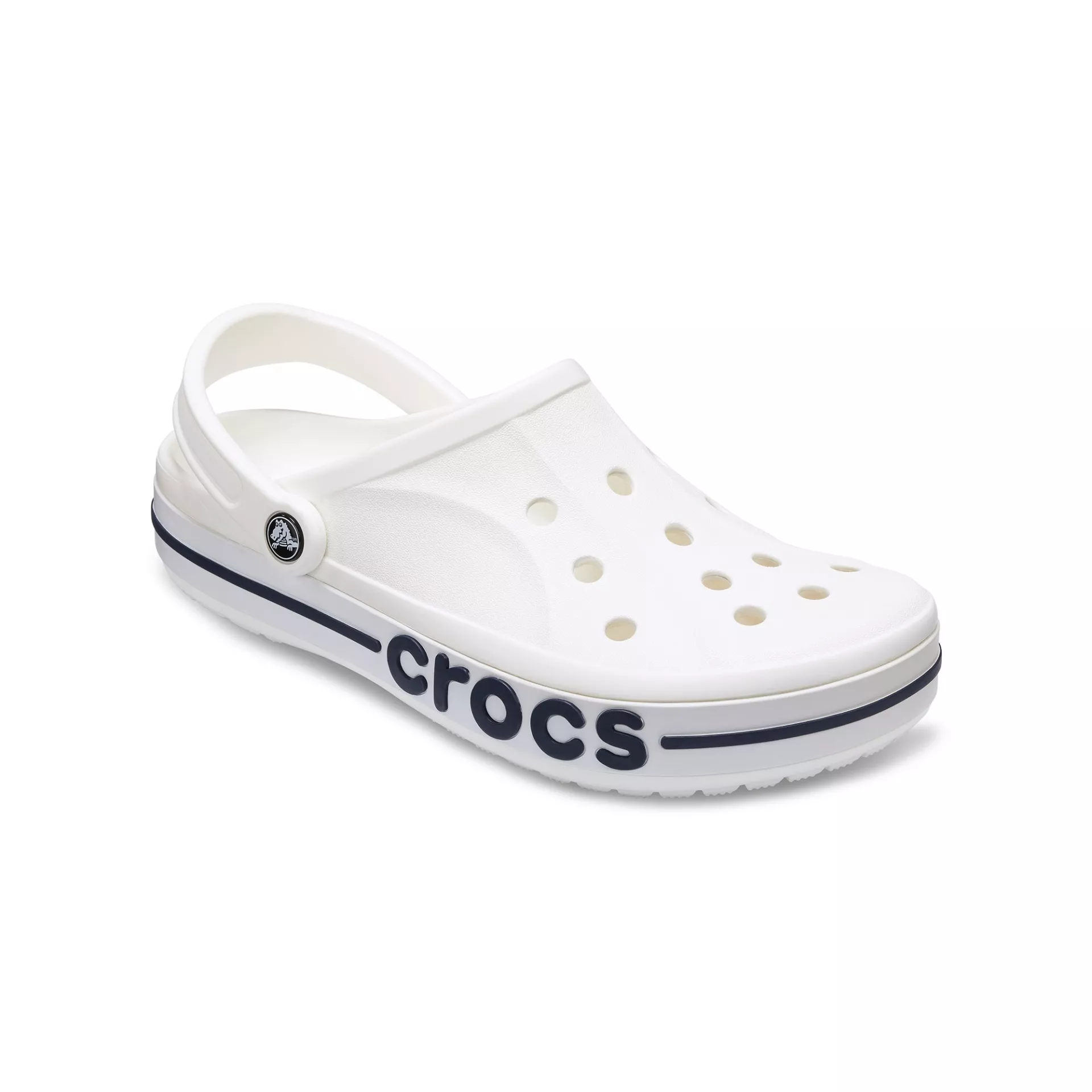 Dép Bít Mũi Crocs Bayaband Màu Trắng Big Size