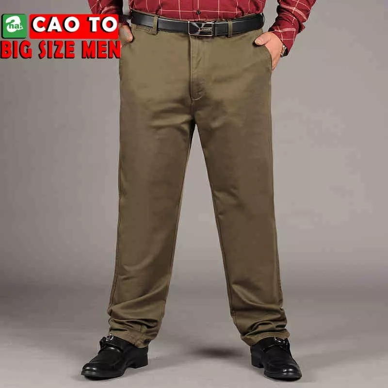 Quần Tây Nam Big Size Men Màu Nâu Hàng Chính Hãng Chất Lượng Cao