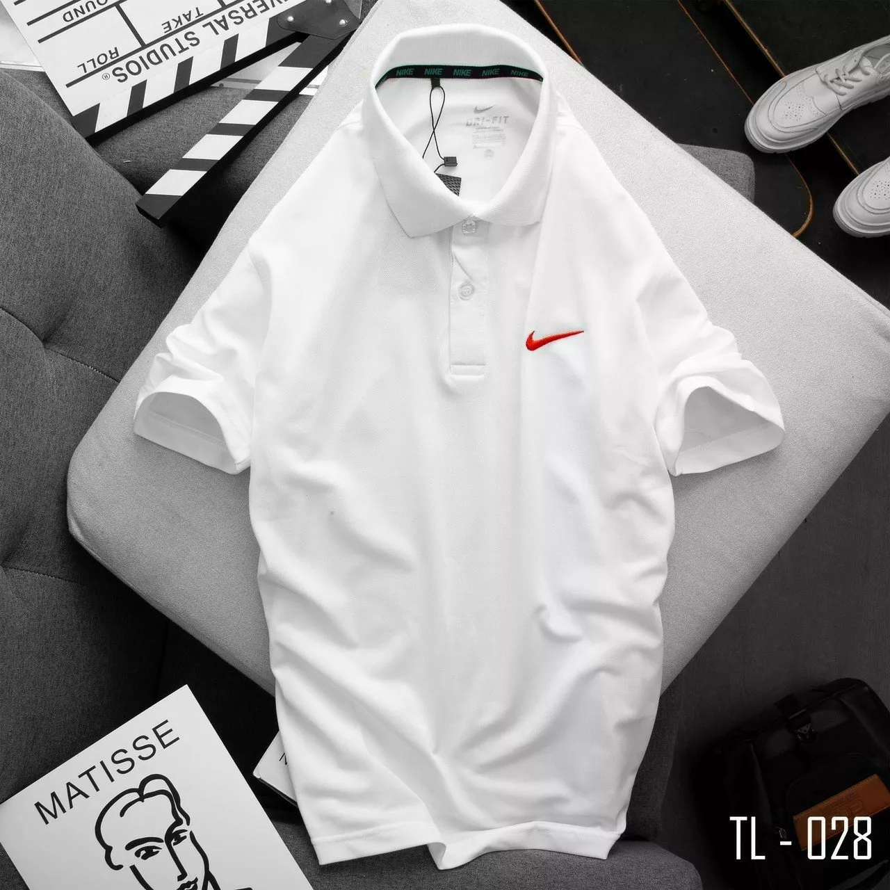 Áo Polo Golf Trắng Big Size 3XL 4XL