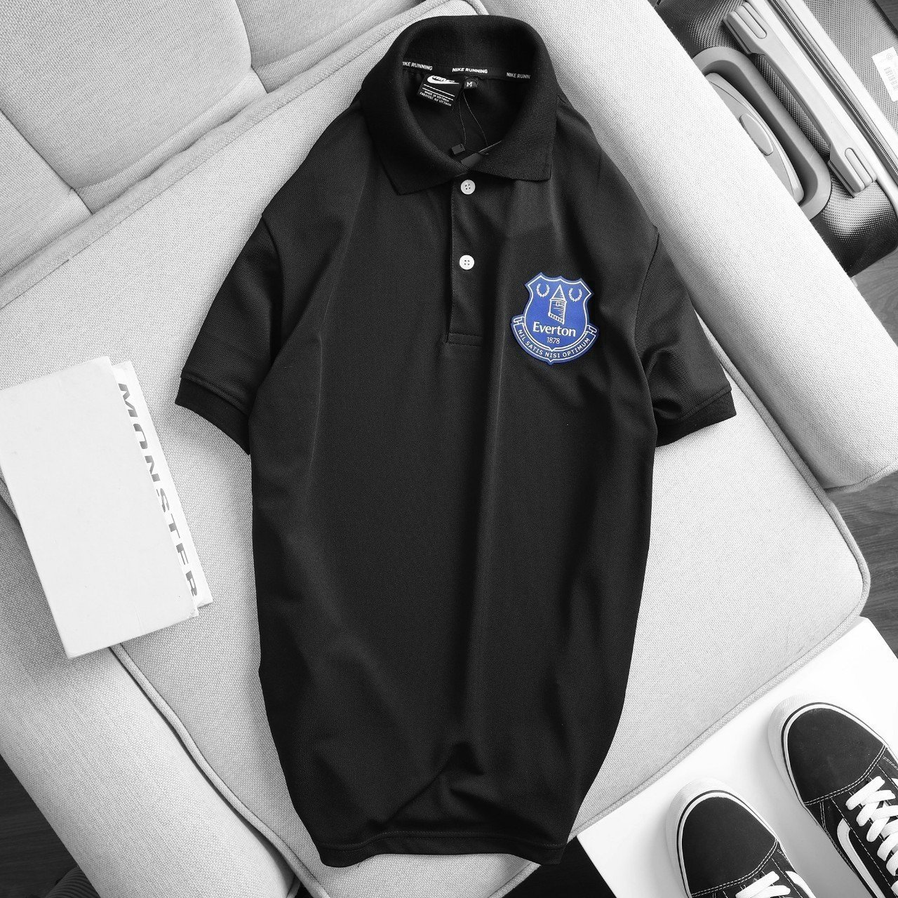 Áo Polo Tay Ngắn Everton Big Size Men 2XL 3XL 4XL 5XL 6XL 7XL