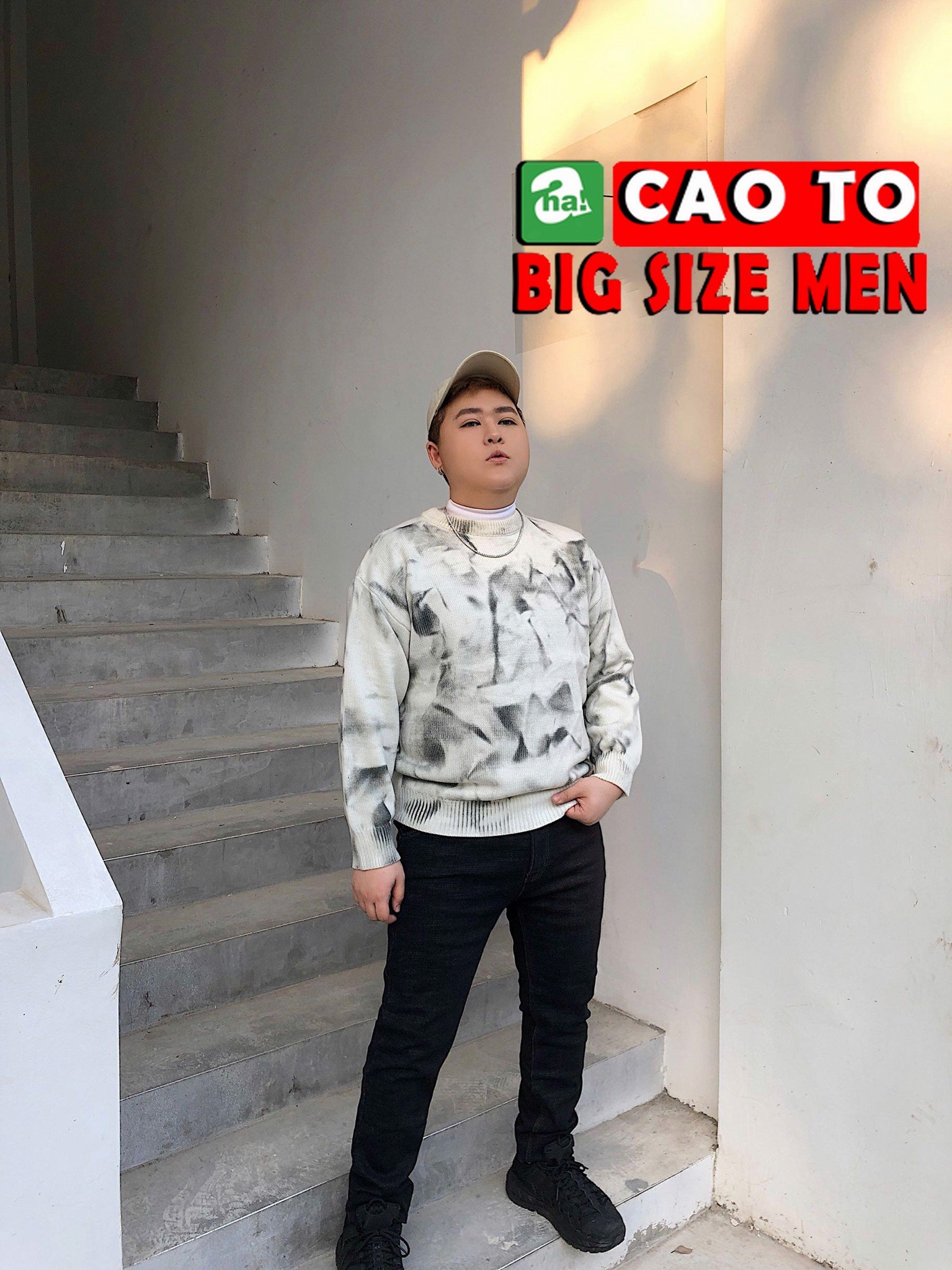 Áo Thun Tay Dài Big Size Men Kiểu Loang Màu Độc Đáo Hot Trend Chính Hãng Chất Lượng Cao