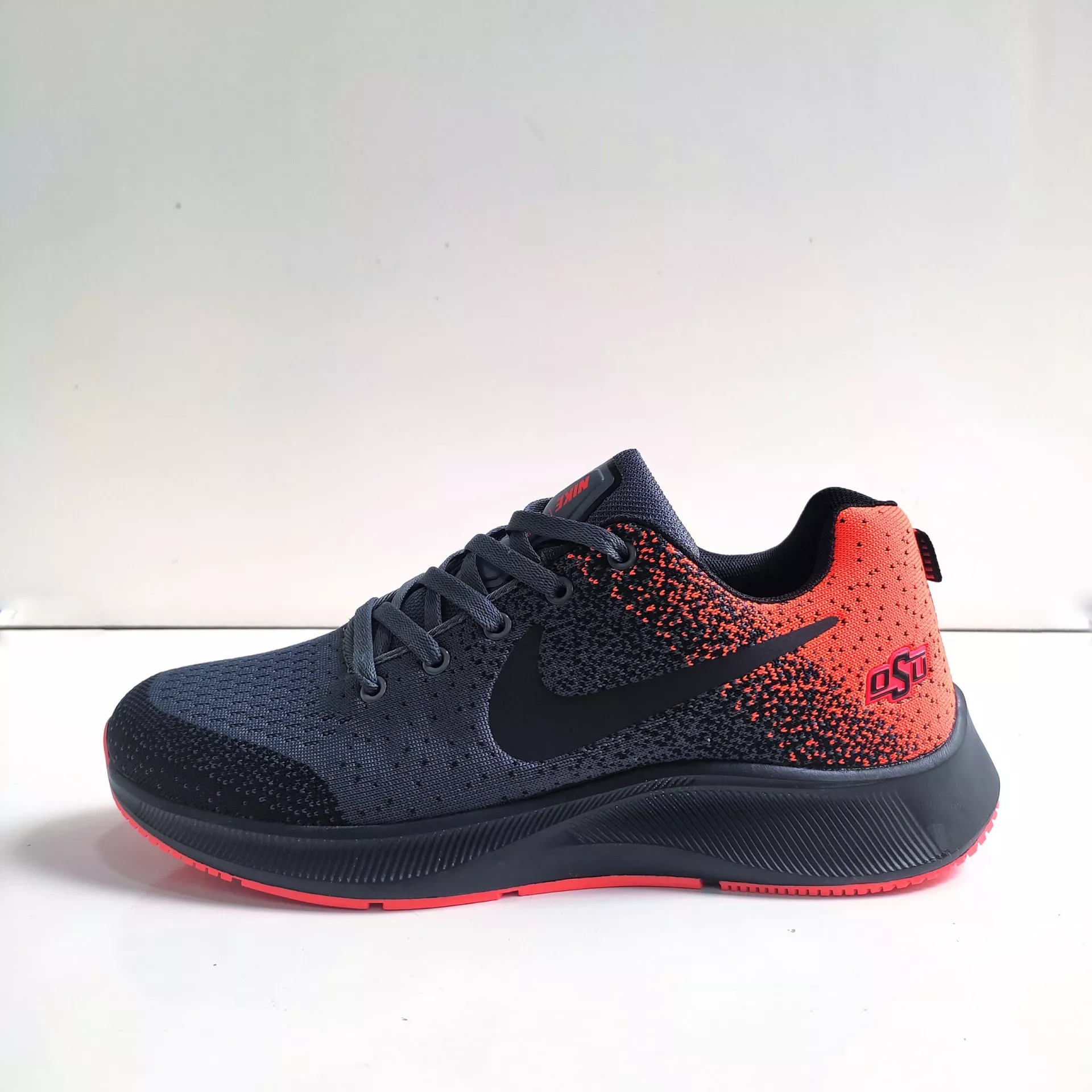 Giày Thể Thao Nike Đen Cam Big Size