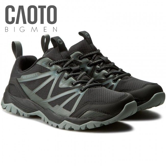 Giày Thể Thao Leo Núi - Chạy Bộ MERRELL BIGSIZE Cổ Cao Màu Đen Size 45 46 47 48