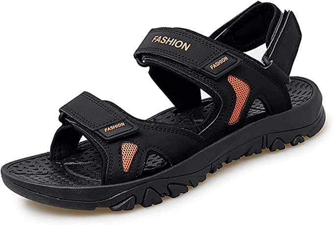Giày Sandal Casuales Ligeras Đế Mềm Màu Đen Big Size Size 45 46 47 48