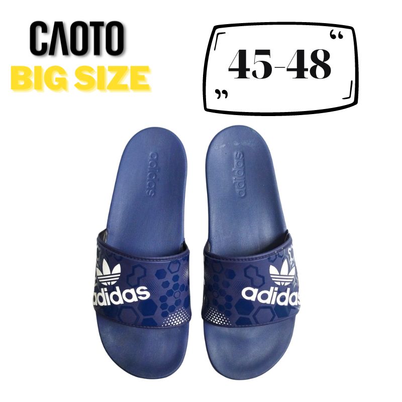 Dép Thể Thao Đế Mềm Bông Hoa Adidas Xanh BigSize 45 46 47 48