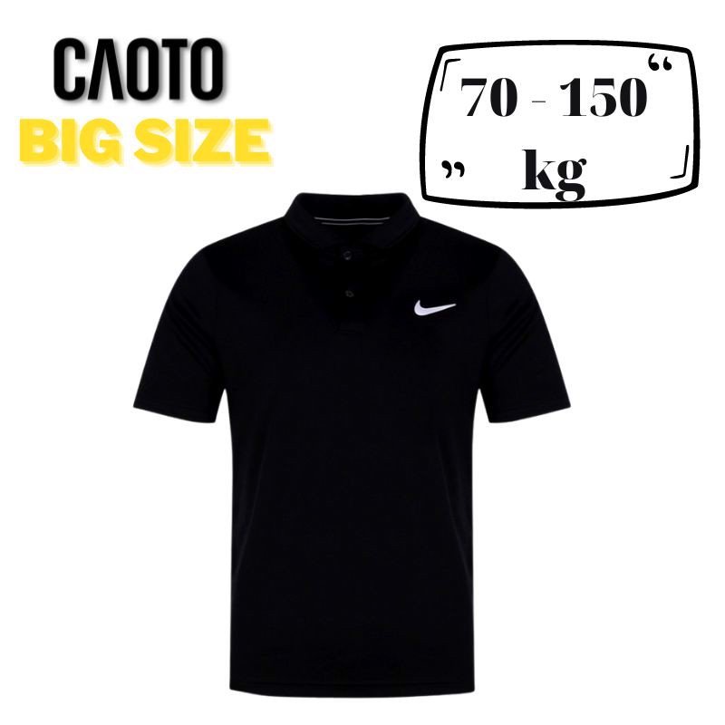 Áo Thun Có Cổ Polo Sport Golf Tennis Big Size 80kg - 120kg