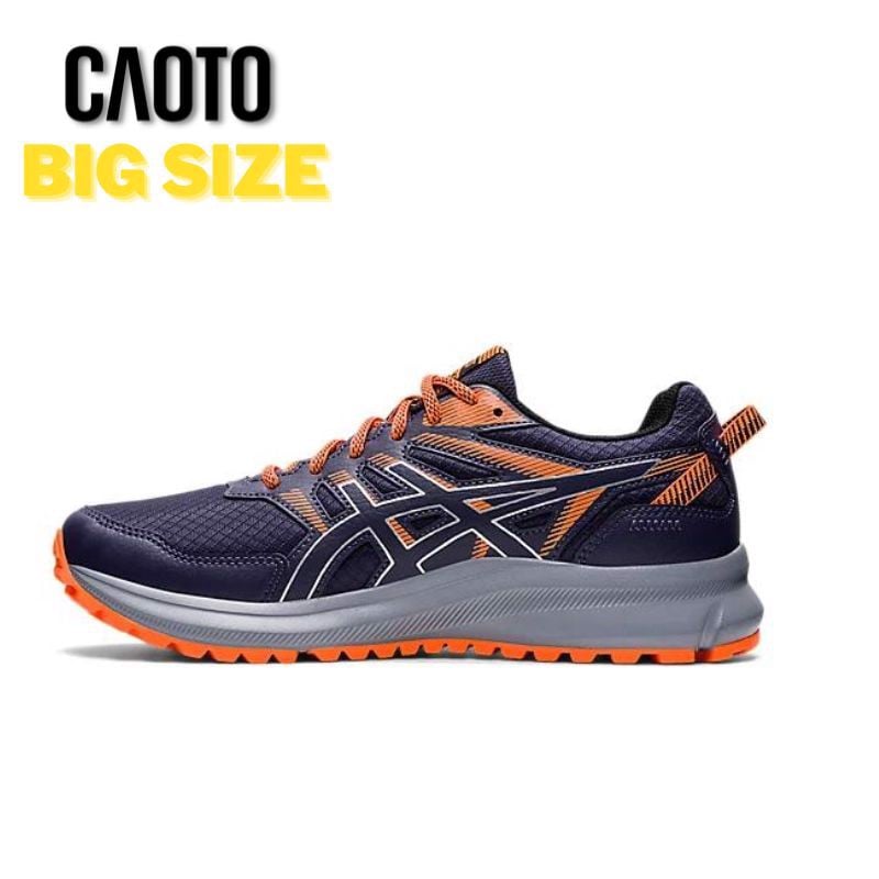 Giày Thể Thao Asics Trail Scout 2 Chống Trơn Xanh Đen Big Size 45 46 47 48