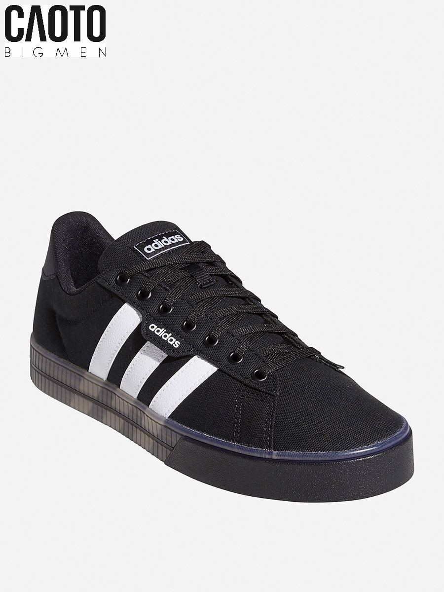 Giày Thể Thao Adidas Daily 3.0 Đế Trong Suốt Màu Đen Big Size 45 46 47 48