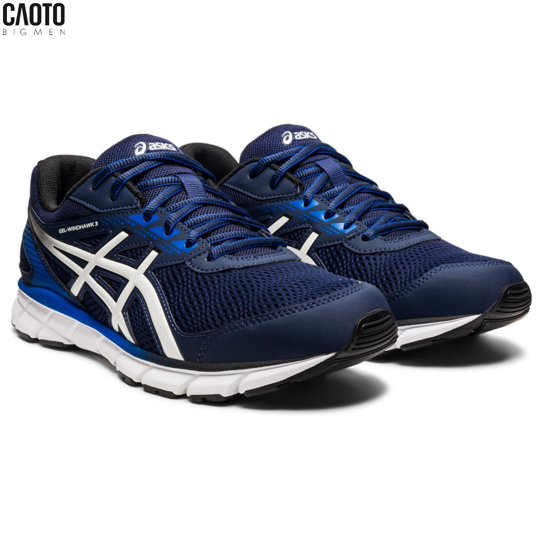 Giay Th Thao Asics Gel Windhawk 3 Lace Up Ch y B Big Size 45 46 47 48