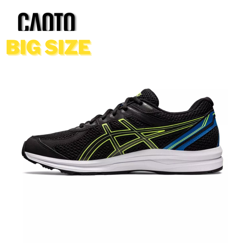 Giày Thể Thao Asics Gel Braid Chạy Bộ Đen Xanh Big Size 45 46 47 48