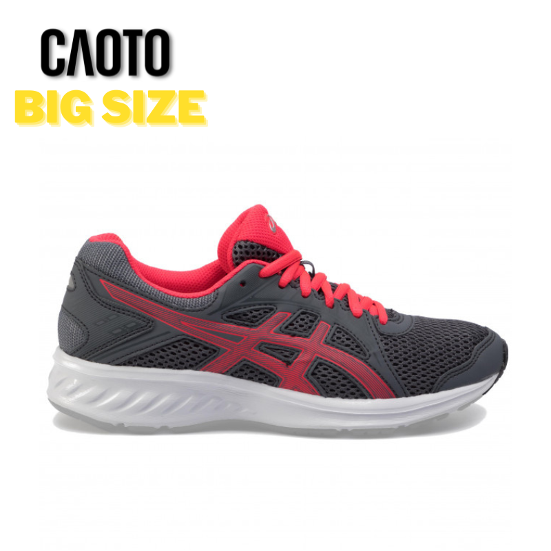 Giày Thể Thao Asics Jolt 2 Chạy Bộ Xám hồng Big Size 45 46 47 48