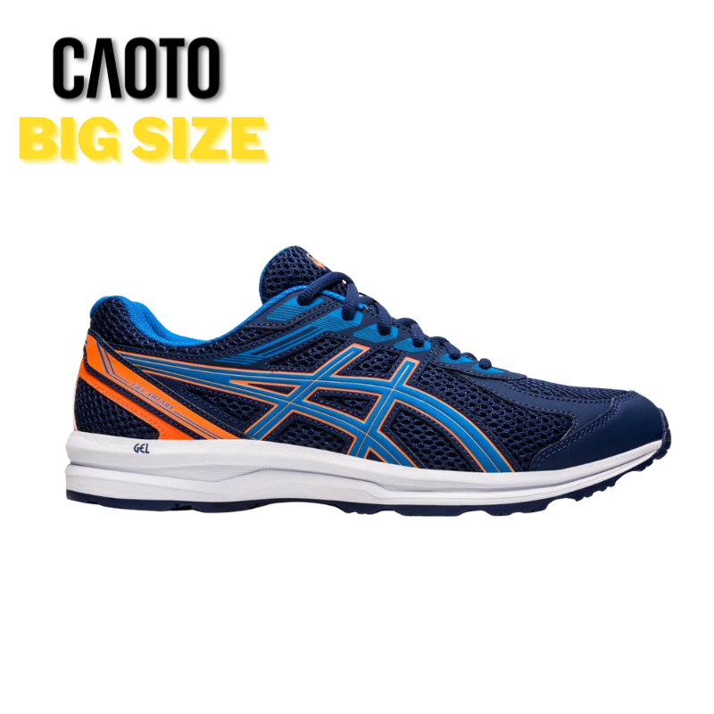 Giày Thể Thao Asics Gel Braid Chạy Bộ Xanh Cam Big Size 45 46 47 48