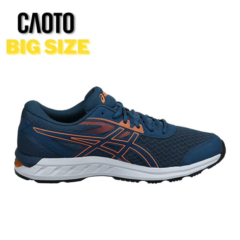 Giày Thể Thao Asics Gel Sileo 3 Chạy Bộ Xanh Cam Big Size 45 46 47 48