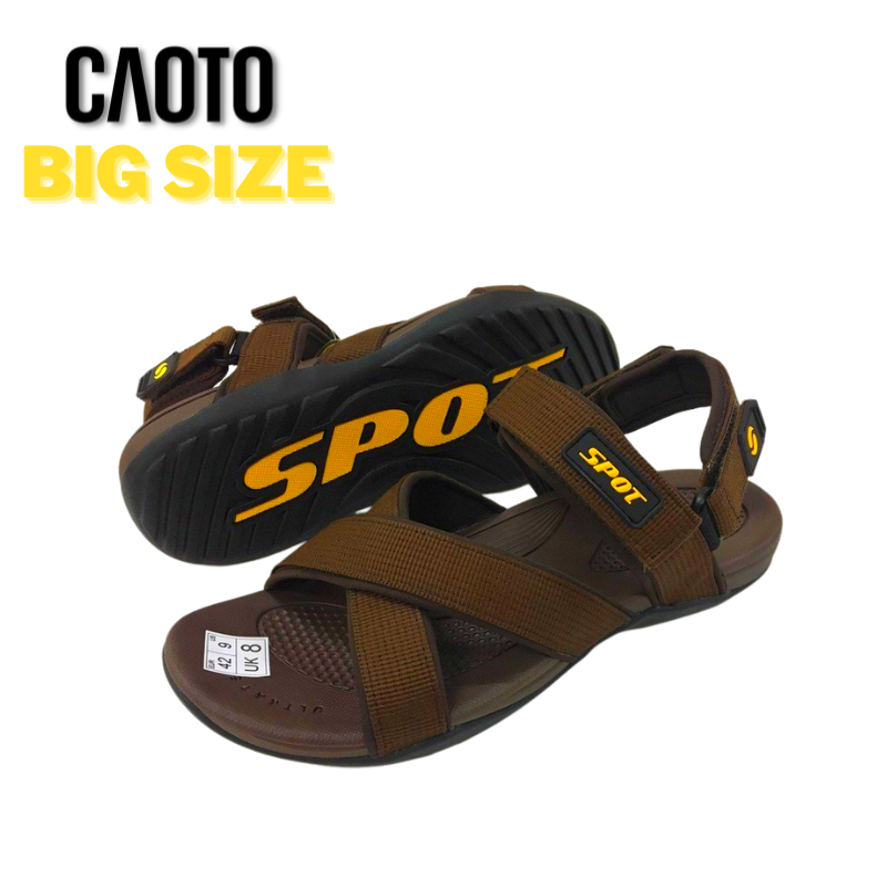 Dép SANDAL Sport Nâu Big Size 45 46 47 48