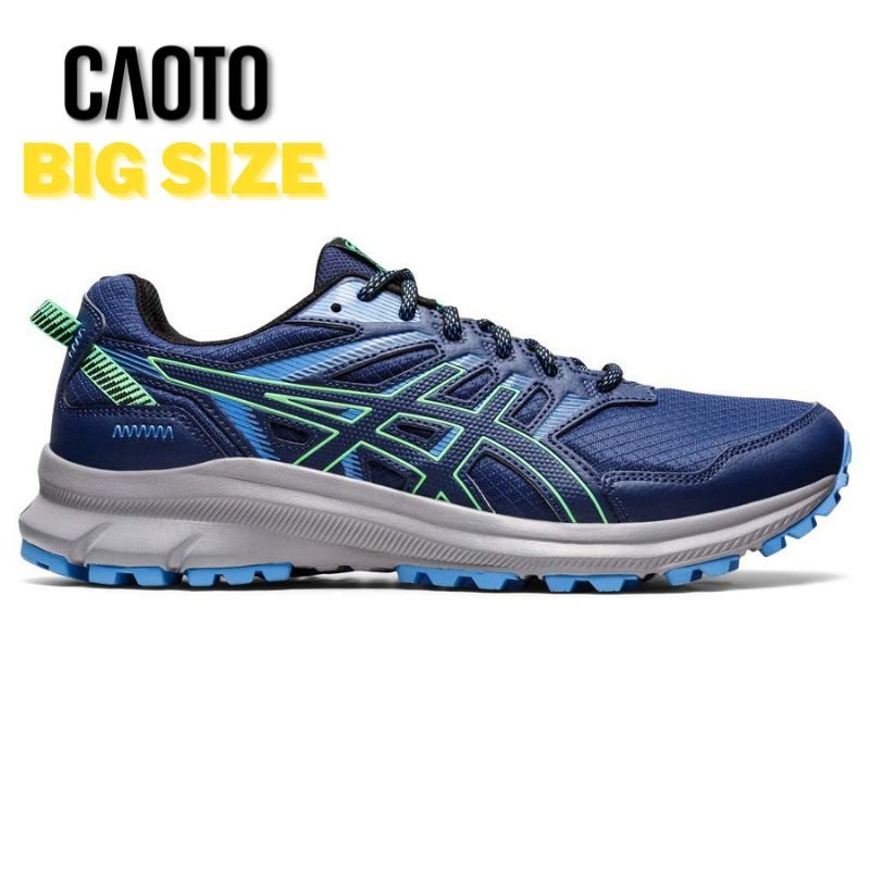 Giày Thể Thao Asics Trail Scout 2 Blue Chạy Bộ Chống Trơn Trượt Big Size 45 46 47 48