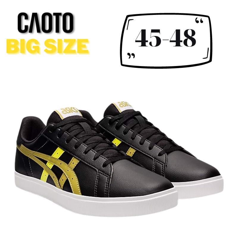 Giày Sneakers Asics Classic Ct Màu Đen Big Size 45 46 47 48