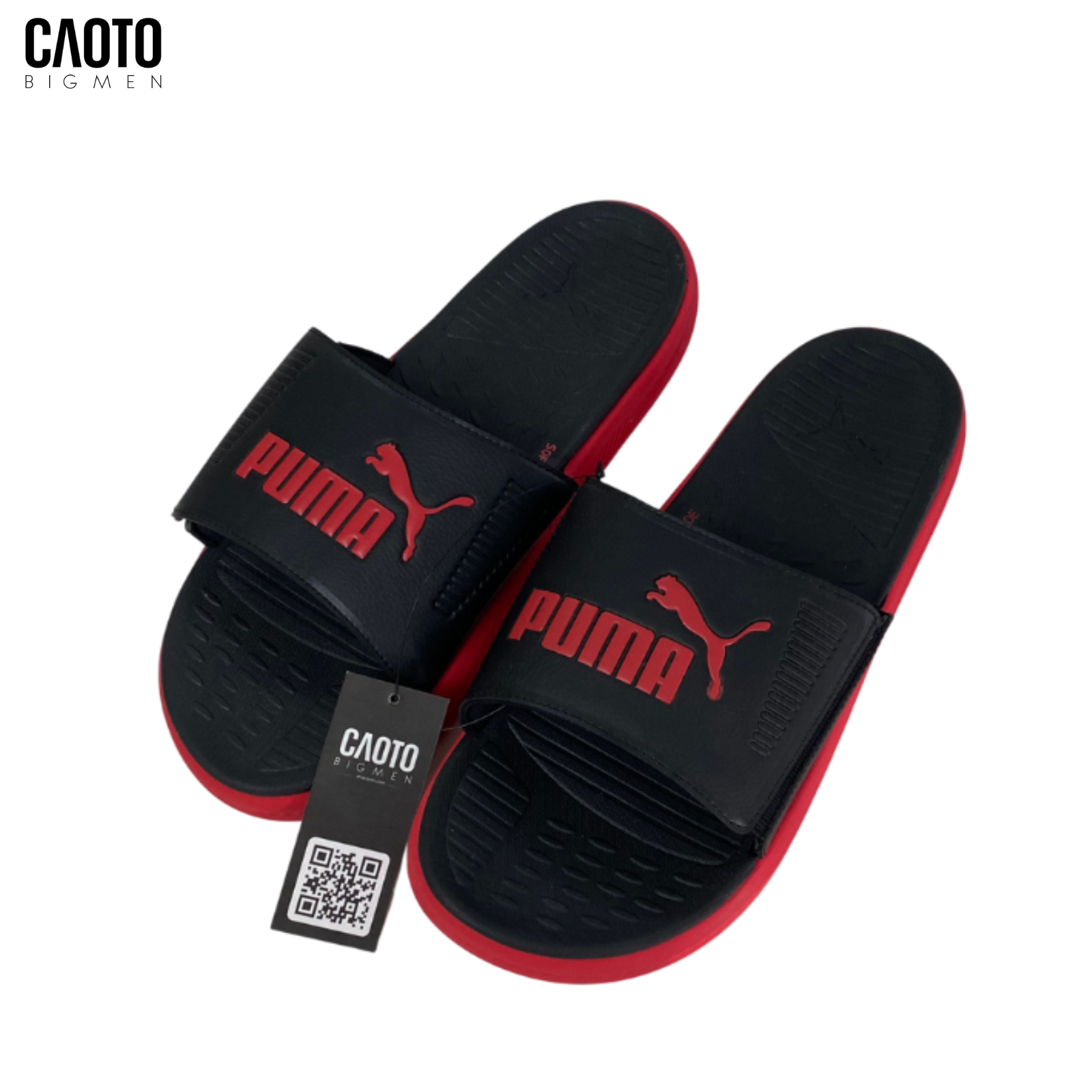 Dép Nam Puma Màu Đỏ Big Size 45 46 47 48