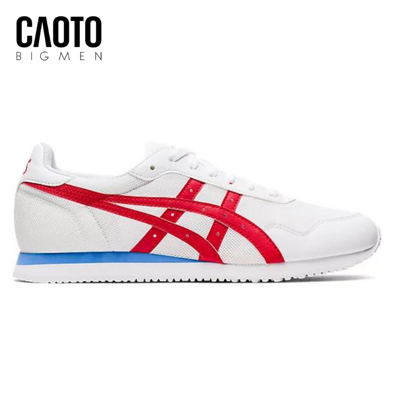 Giày Thể Thao Asics Onitsuka Tiger White Red Big Size 45 46 47 48