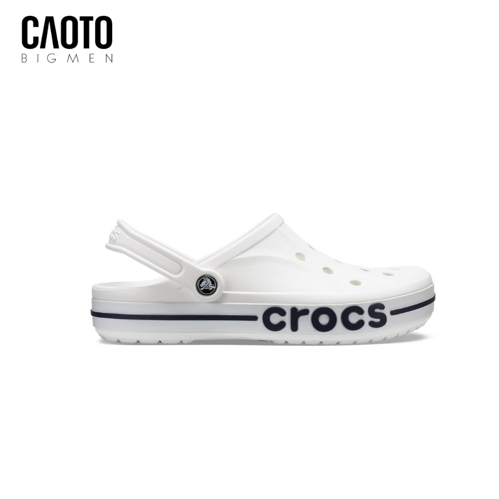 Dép Unisex Crocs Bayaband Màu Trắng Big Size 45 46 47 48