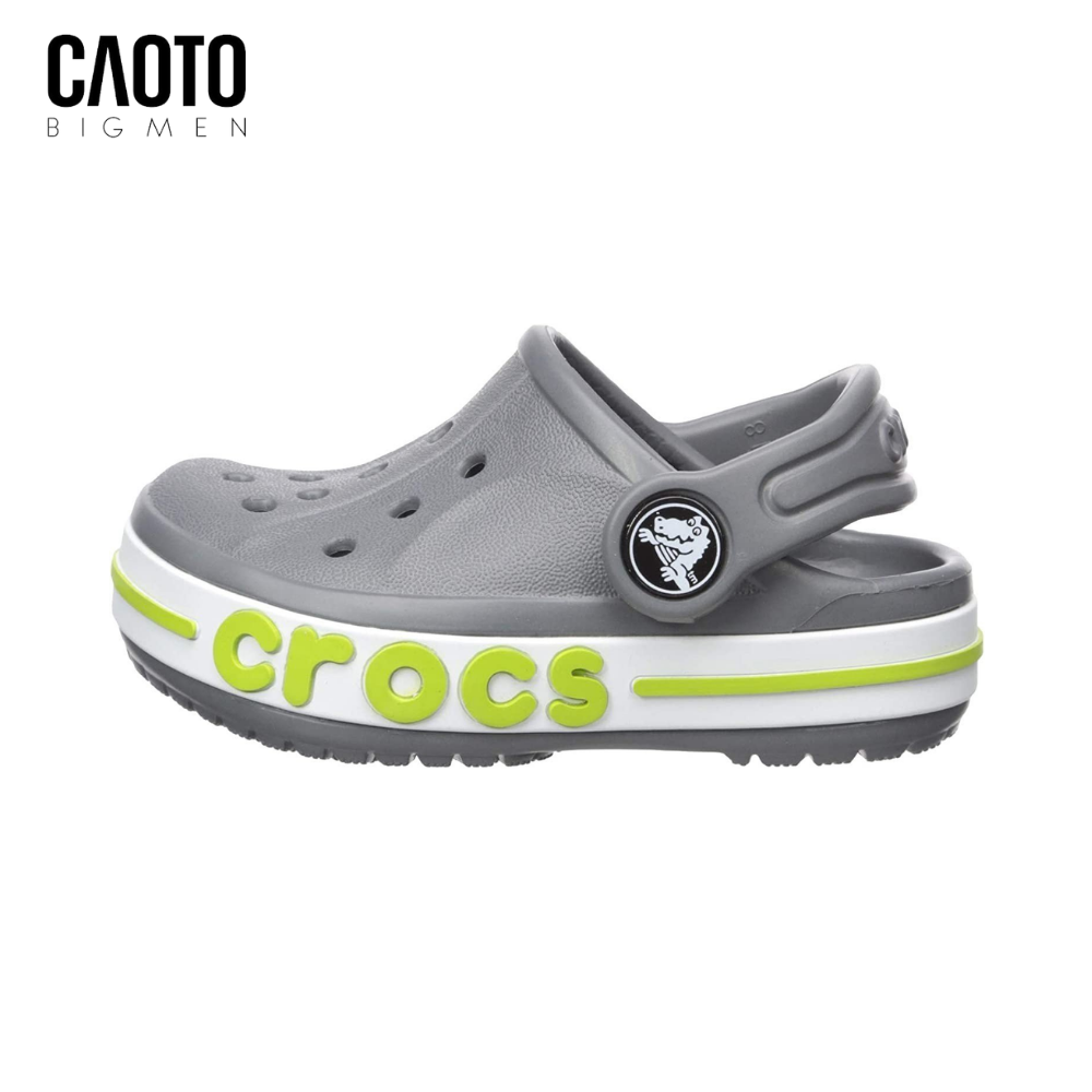 Dép Unisex Crocs Bayaband Màu Xám Big Size 45 46 47 48
