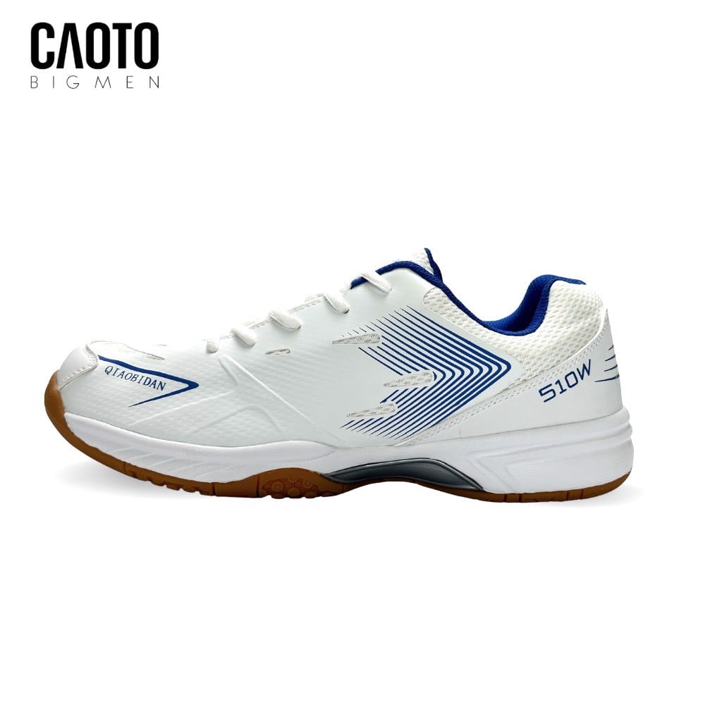 Giày Cầu Lông Bidan Trắng Bidan Badminton Shoes Men Big Size 45 46 47 48